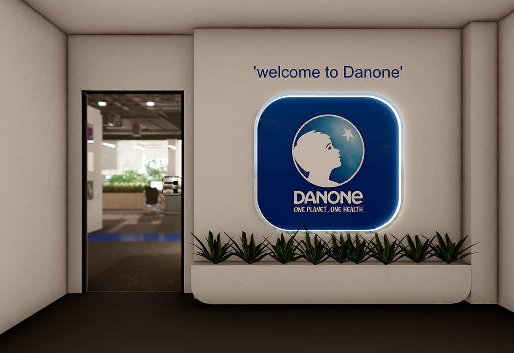 Danone's Central Office in Tehran Danone's Central Office in Tehran